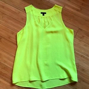 J Crew Neon Sleeveless Top